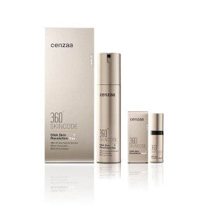 CENZAA 360 SKINCODE DNA DAY 50ML + GRATIS DNA NIGHT 5ML